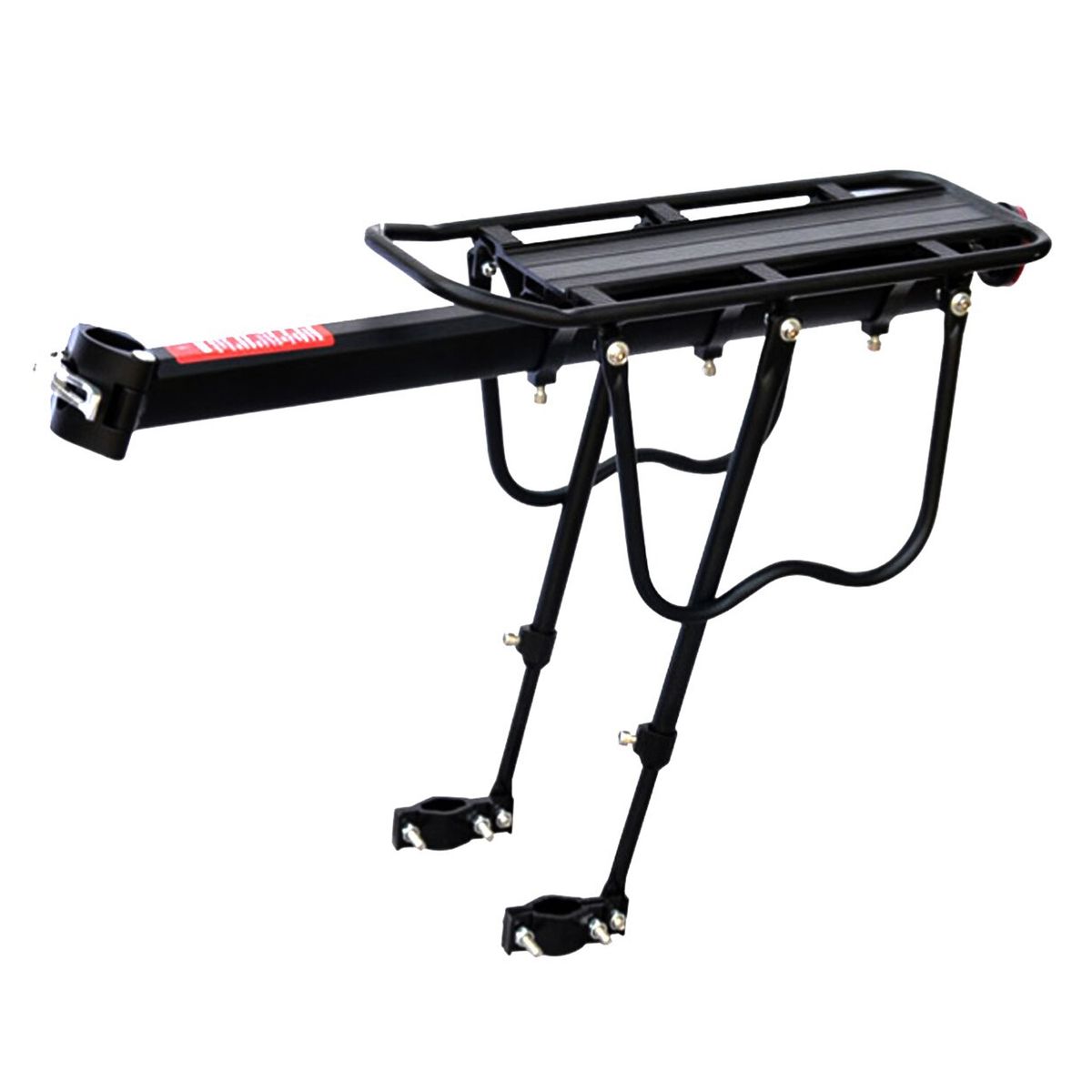 ATLETIS - Parrilla para Bicicletas Ciclismo Negro