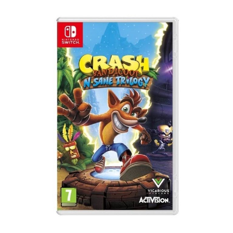 NINTENDO Crash Bandicoot N. Sane T - Switch Eu V. Español -sniper