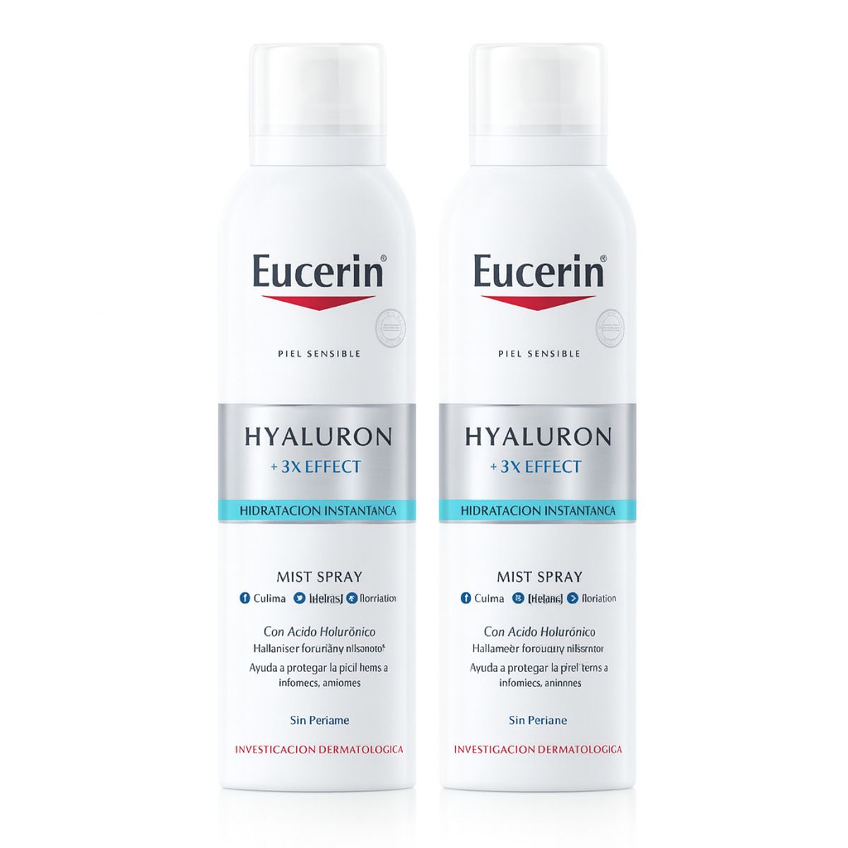 EUCERIN - Pack 2 Mist Spray Eucerin Hyaluron Filler 150ml