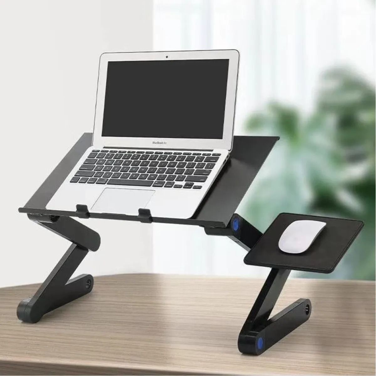 MOVI - Mesa Portátil Ajustable para Notebook con Soporte 360° y Ventilación