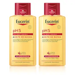 EUCERIN - Pack 2 Aceite De Ducha Ph5 200ml