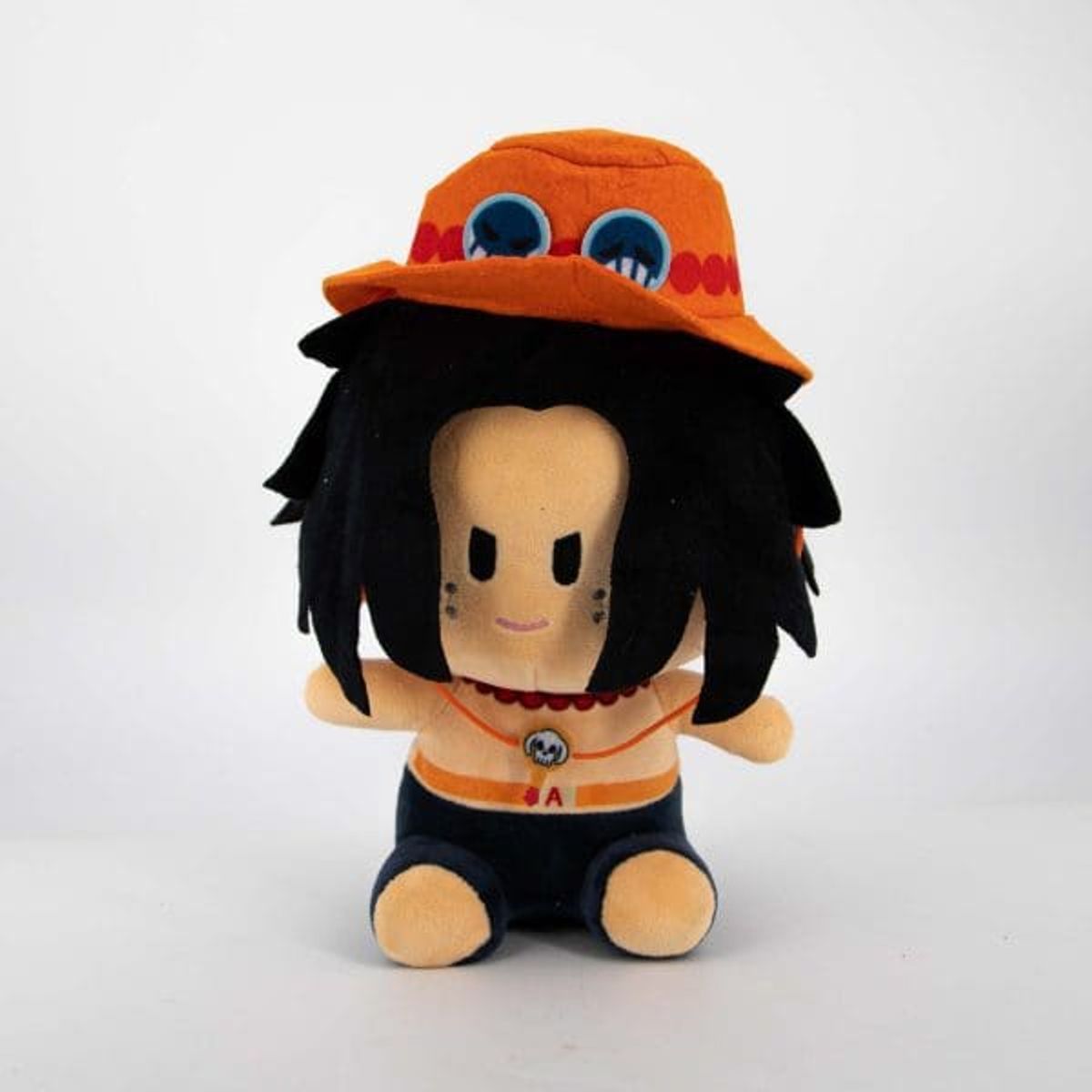 GENERICO - Peluche D. Ace puño de fuego de one piece  26 cm