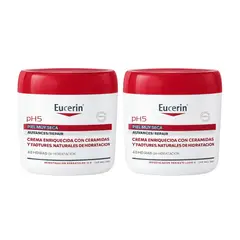 EUCERIN - Pack 2 Crema Corporal Ph5 Advanced Repair Tarro 450ml