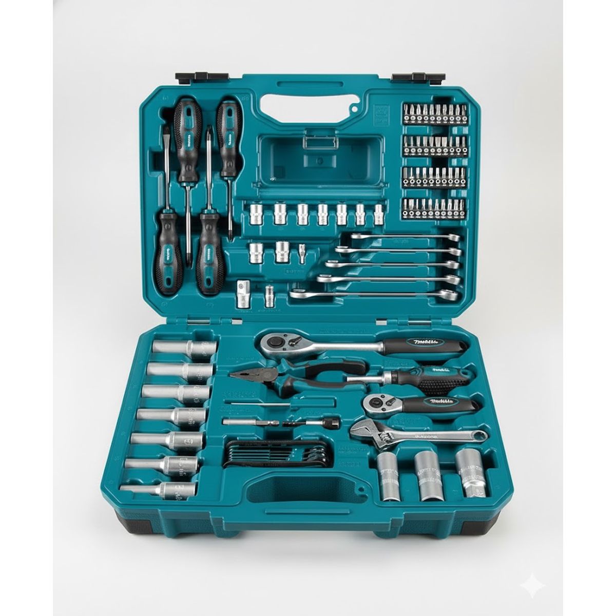 MAKITA - Set Herramienta Manual 87 Piezas Maleta Makita E-08458