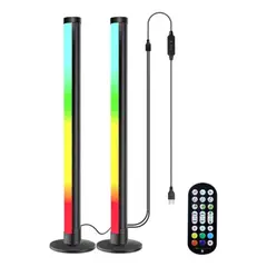 GENERICO - Luz Led Rgb Activadas Por Sonido Control App + Remoto 24g