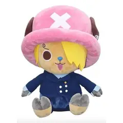 GENERICO - Peluche One Piece Sanji con gorro de Chopper 24cm