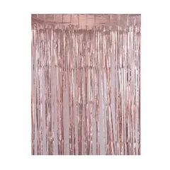 GENERICO - Cortina Cotillon Oro Rosa 100x200cm