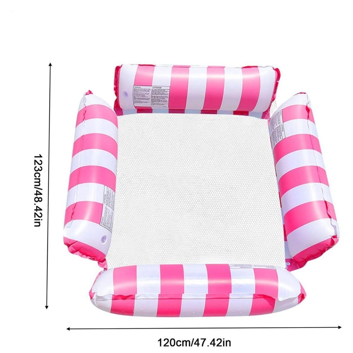 GENERICO - Hamaca Inflable Para Piscina Flotante Silla 123cm x 120cm