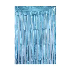 GENERICO - Cortina Cotillon Celeste 100x200cm