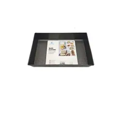 GENERICO - Molde Rectangular Color Gris 36x24x7 Cm