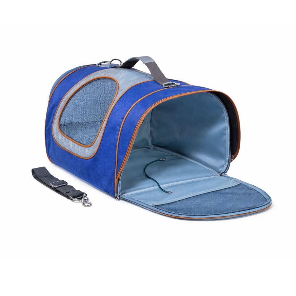 GENERICO - Bolso Mascota Para Cabina de Avión Hasta 8 Kg - Azul