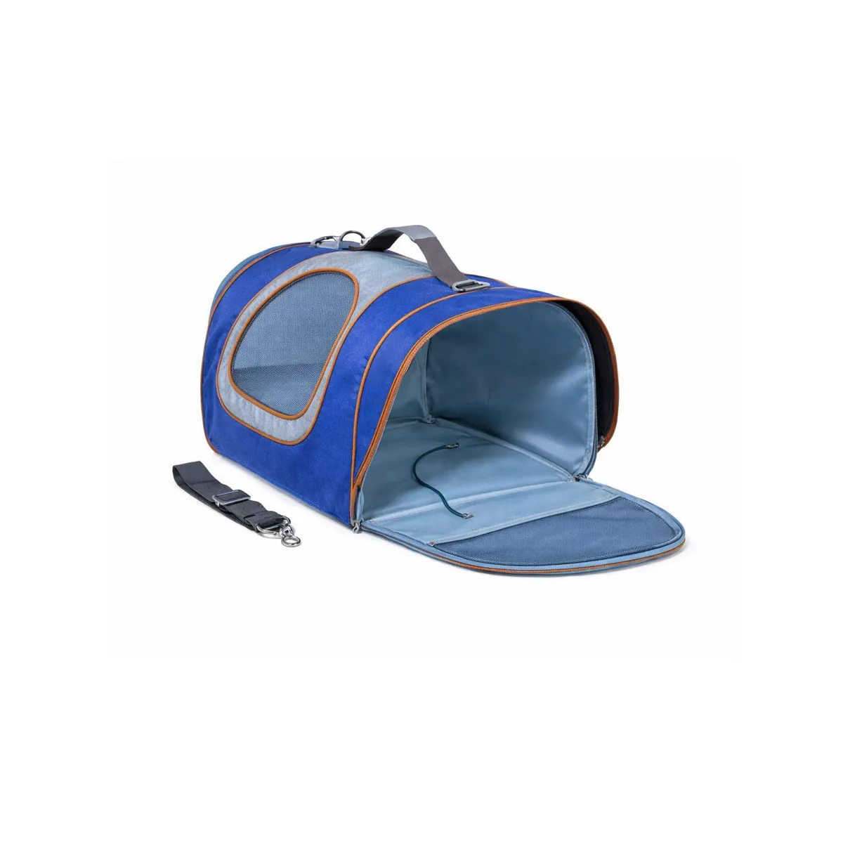 GENERICO - Bolso Mascota Para Cabina de Avión Hasta 8 Kg - Azul