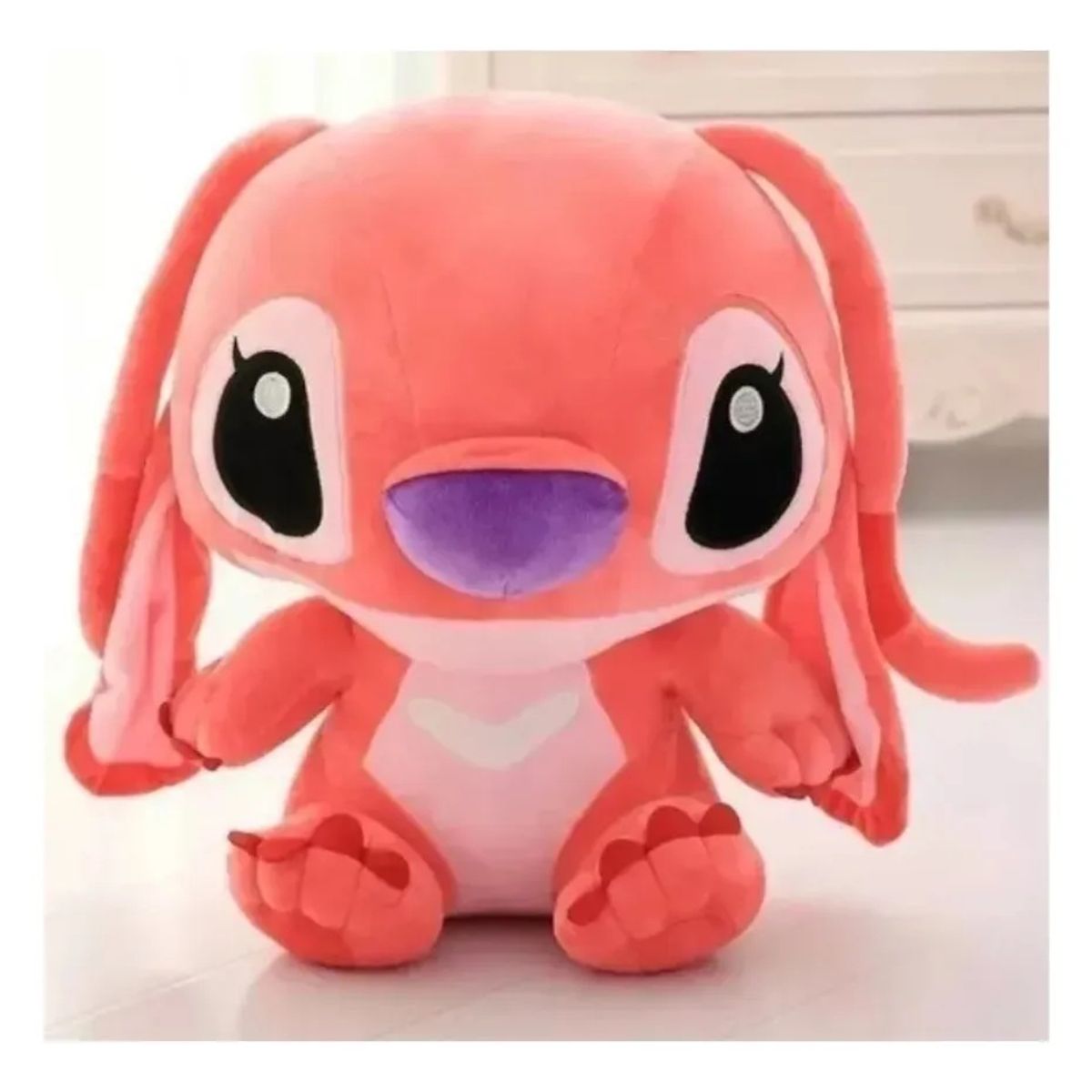 GENERICO - Peluche Angela 60 Cm Rosa