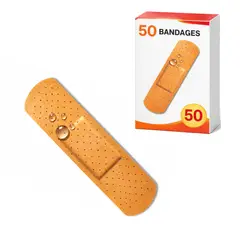 GENERICO - Pack 50 Parche Curita Impermeable