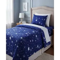 GENERICO - Juego de Sabanas de verano Estrella Infantil 1 plaza