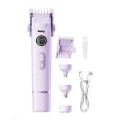 GENERICO - Depiladora De Bikini Paramujer Electricadoble Cabeza 4in1 VIOLETA BELUG