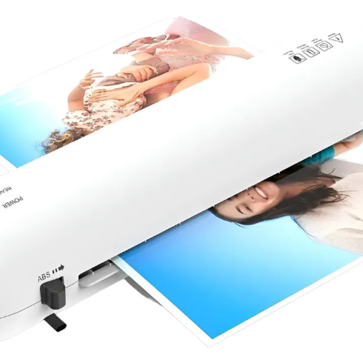 GENERICO - Máquina Laminadora Plastificadora A4 Frío  Calor Sl280