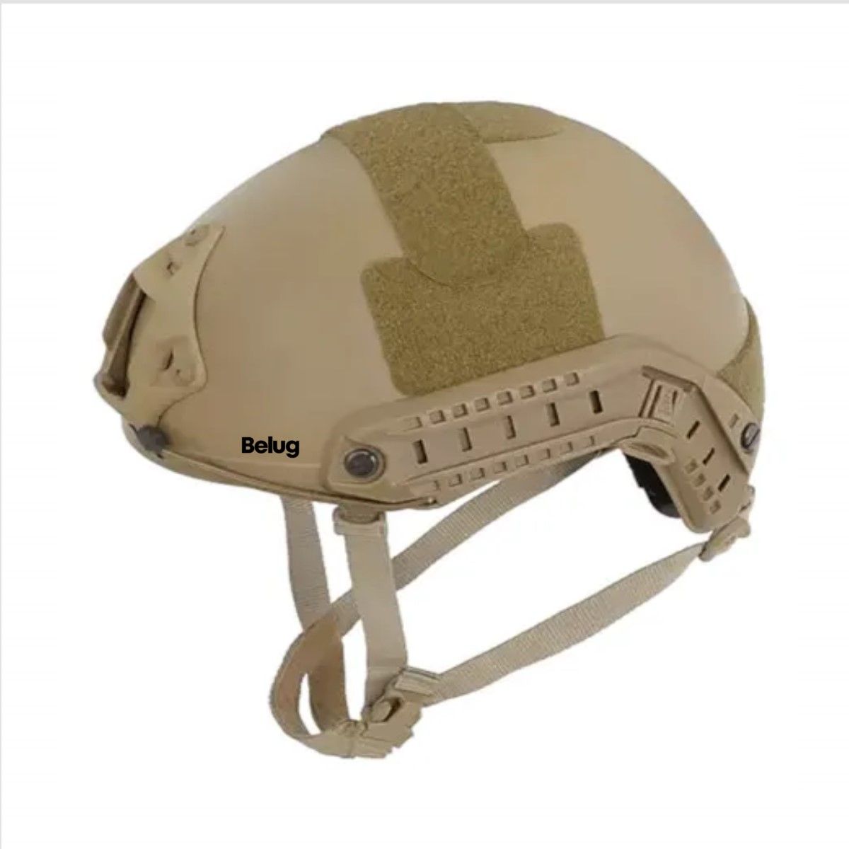 GENERICO - Casco Tactico Militar Ajustable Seguridad Al Aire Libre Color Coyote Talla talla unica Beige BELUG