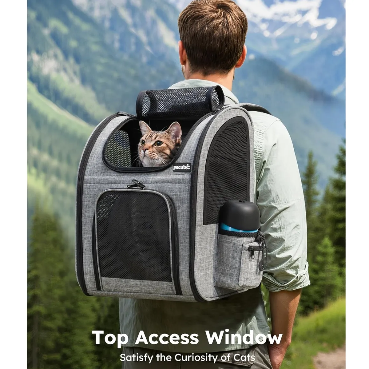 GENERICO - Mochila para transportar mascota pequeña
