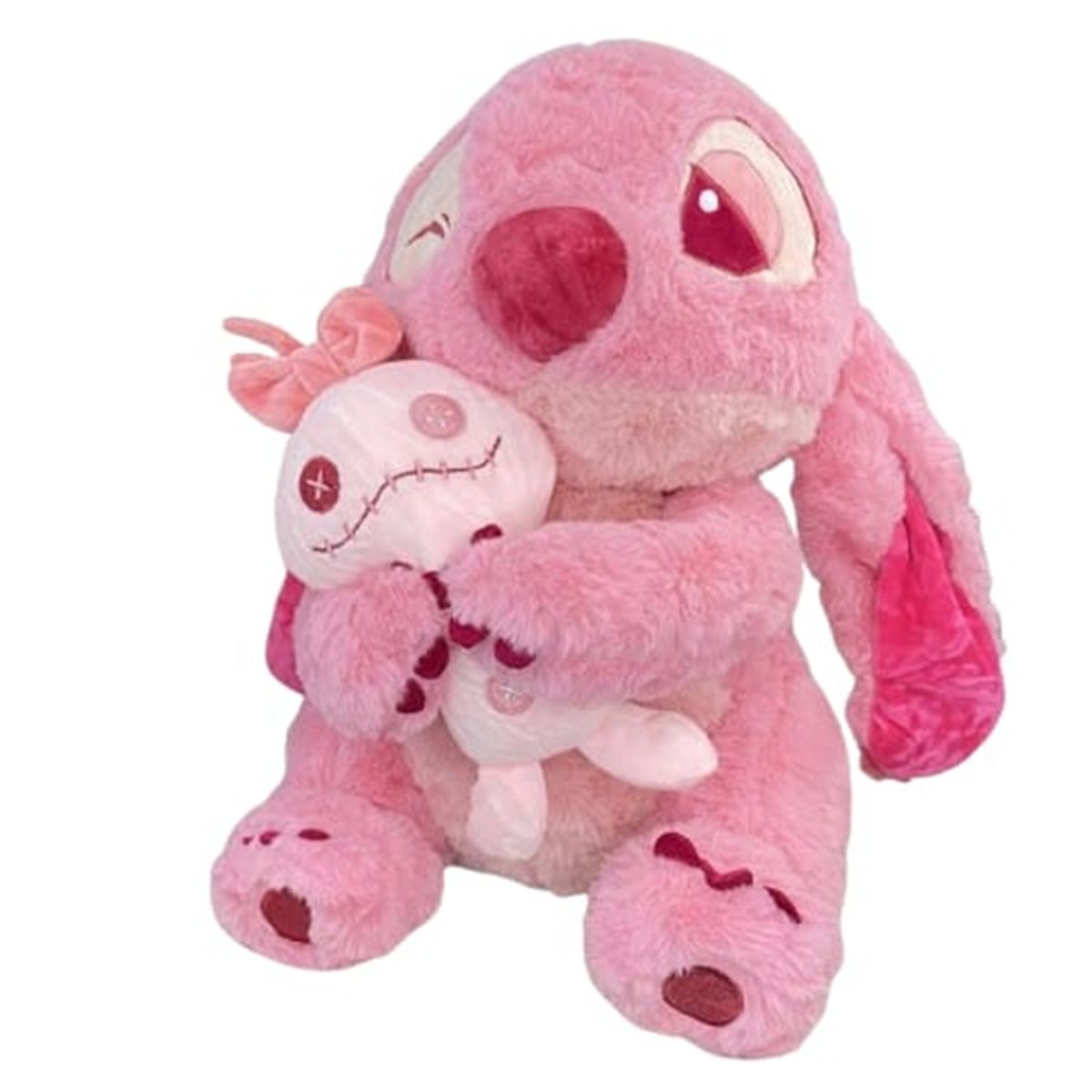 GENERICO - Peluche Stitch  - 35 cm Rosa