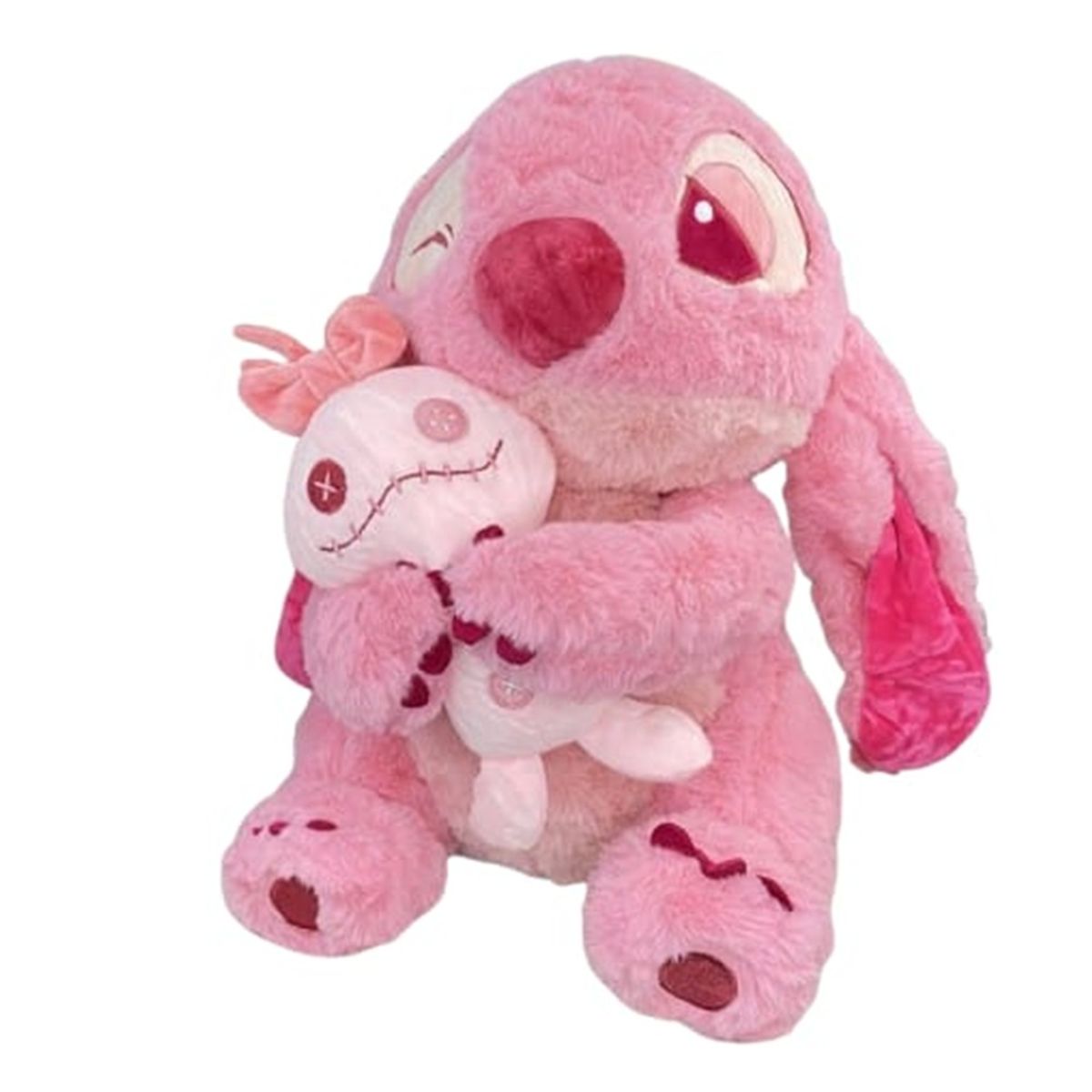 GENERICO - Peluche Stitch  - 35 cm Rosa