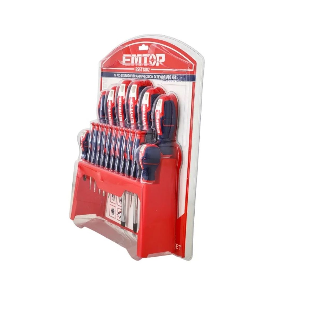 Pack De Destornilladores Emtop 18 Piezas ESST1802, marca EMTOP - Foto 2