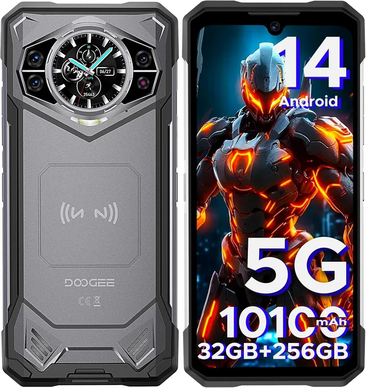 S200 5G Celular 32GB+256GB 10100mAh 100MP Smartphone-Gris