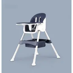 OASIS - Silla De Comer Baby plegable Azul Oscuro