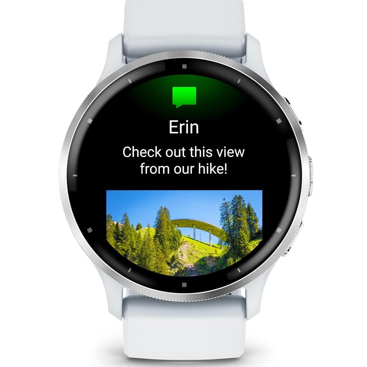 GARMIN - Garmin Venu 3 GPS Smartwatch (45mm) - Whitestone