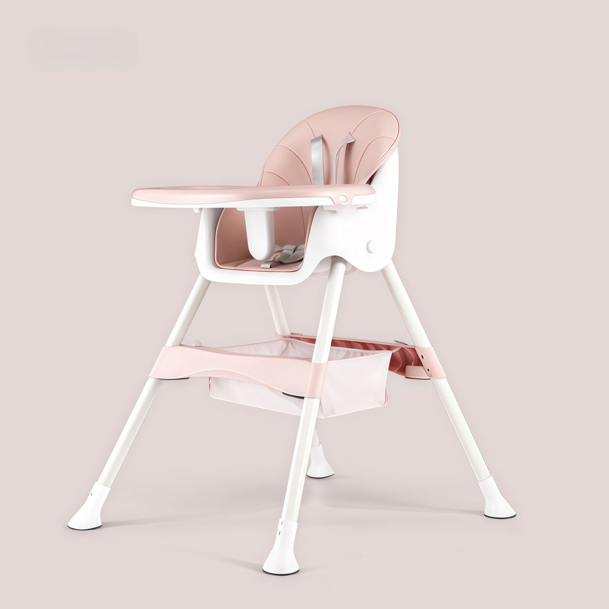 OASIS - Silla De Comer Baby plegable rosado