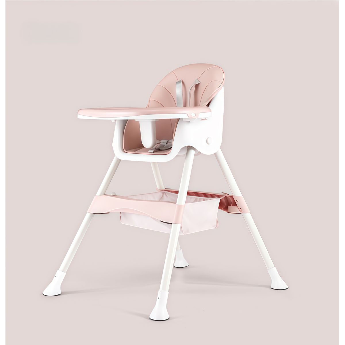 OASIS - Silla De Comer Baby plegable rosado