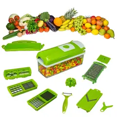 MOVI - PICADOR Y RALLADOR DE VERDURAS Y FRUTAS 5 EN 1