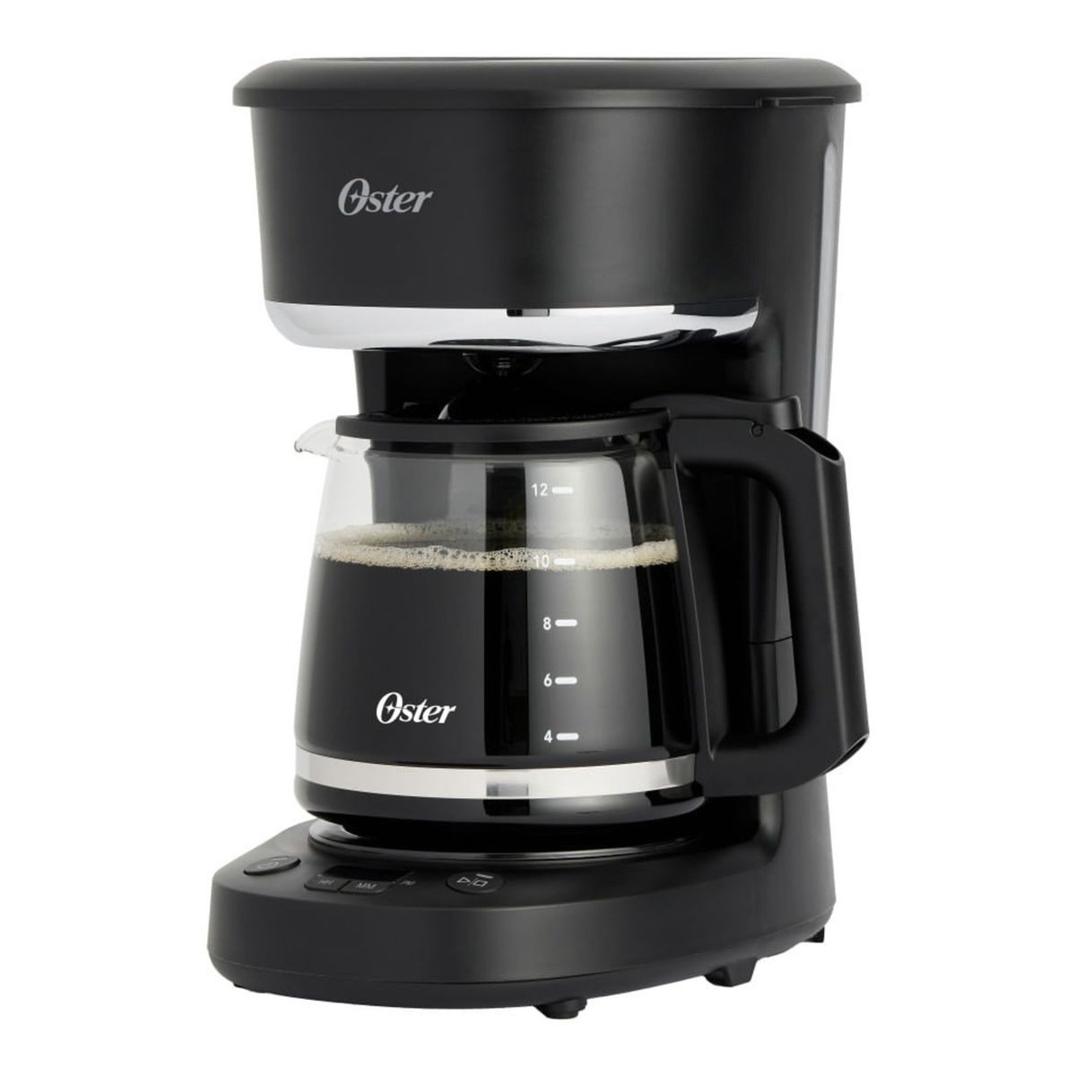 OSTER - CAFETERA PROGRAMABLE OSTER BVSTDCP121B DE 12 TAZAS DE CAPACIDAD CON FILTRO