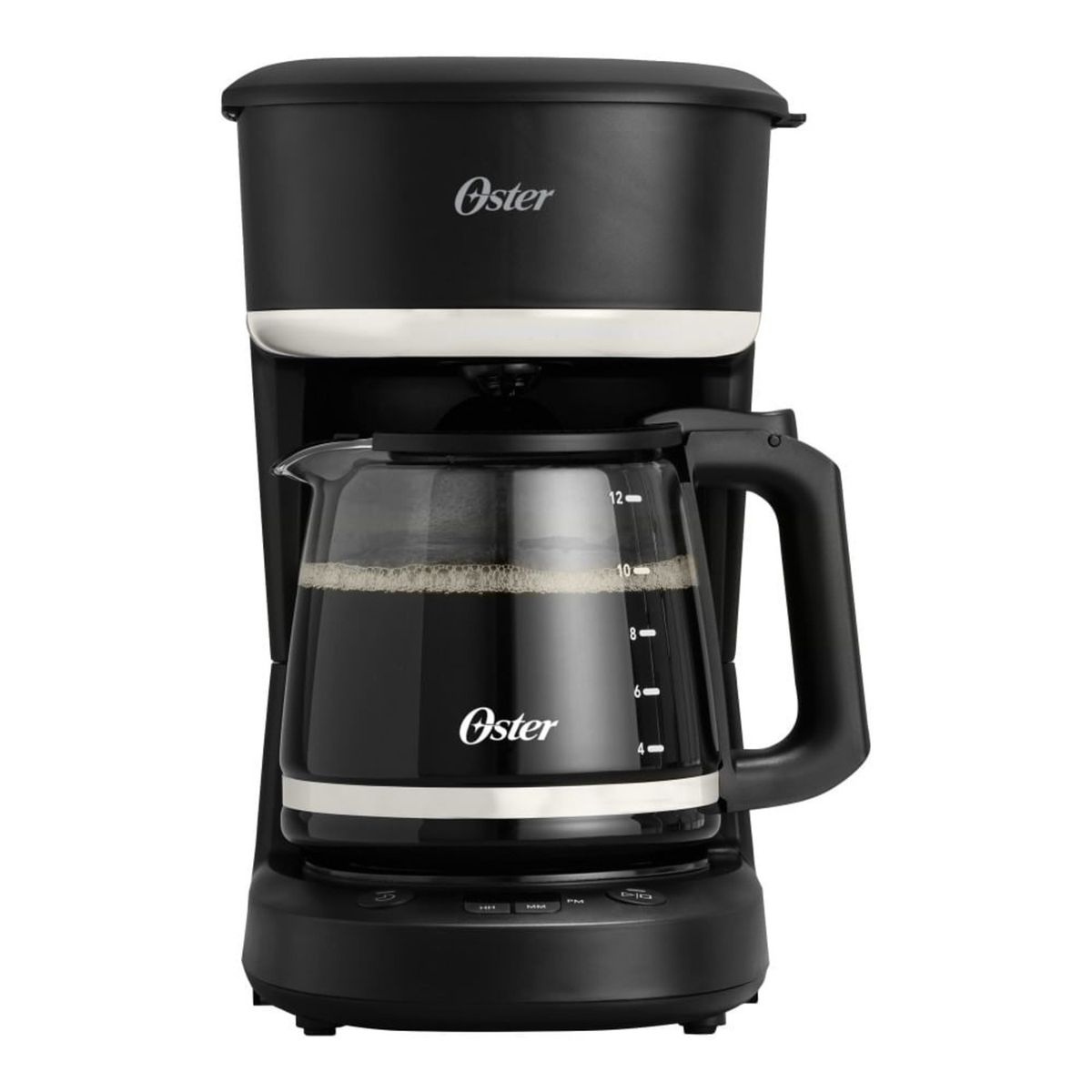 OSTER - CAFETERA PROGRAMABLE OSTER BVSTDCP121B DE 12 TAZAS DE CAPACIDAD CON FILTRO