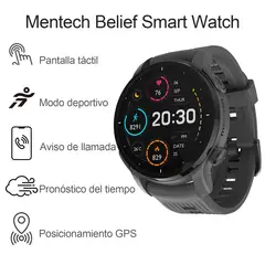 MENTECH - Reloj inteligente Belief A - Gris
