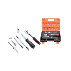 GENERICO - Set De Herramientas Dados y Puntas 46 Piezas Tasbel