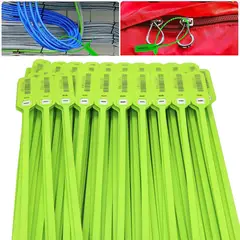 DEKANO - 40cm Plastic Security Seal with Code & Barcode Anti-Counterfeiting