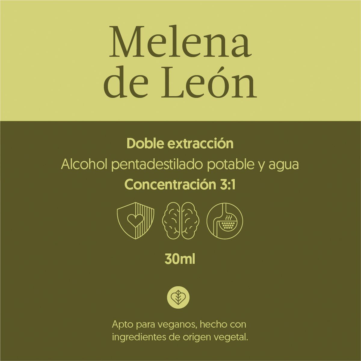 BIOSTREAM - Hongo Melena de León Gotas Concentrado 31 30ml Biostream