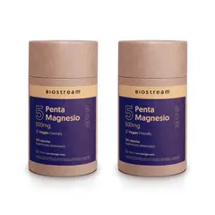 BIOSTREAM - Pack x 2 Penta Magnesio 120 capsulas