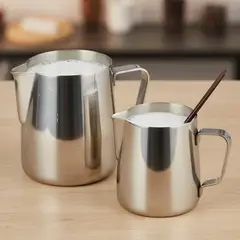 SUNNEX - Jarra Leche Acero 2 Tamaños (150 Ml Y 250 Ml)