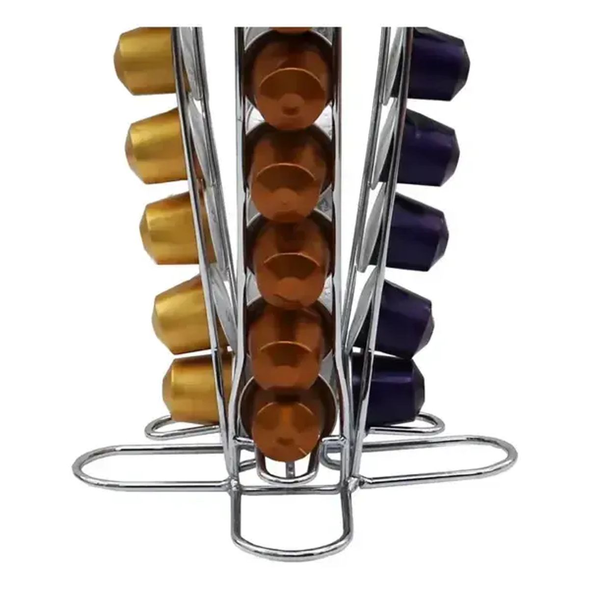 GENERICO - Soporte Para Cápsulas De Café 40 Unidades Gris