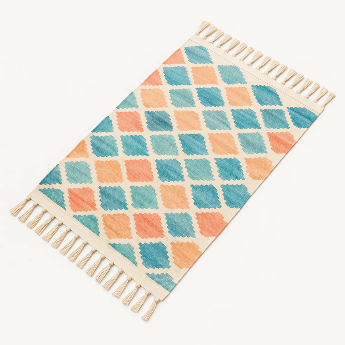 ARMONIA - Alfombra Pie de Cama Lino Grueso Elegante 731