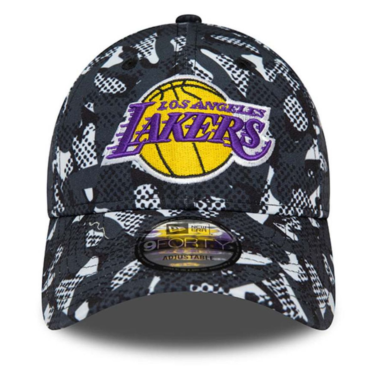NEW ERA - Jockey New Era 9Forty Los Angeles Lakers Seasonal Black