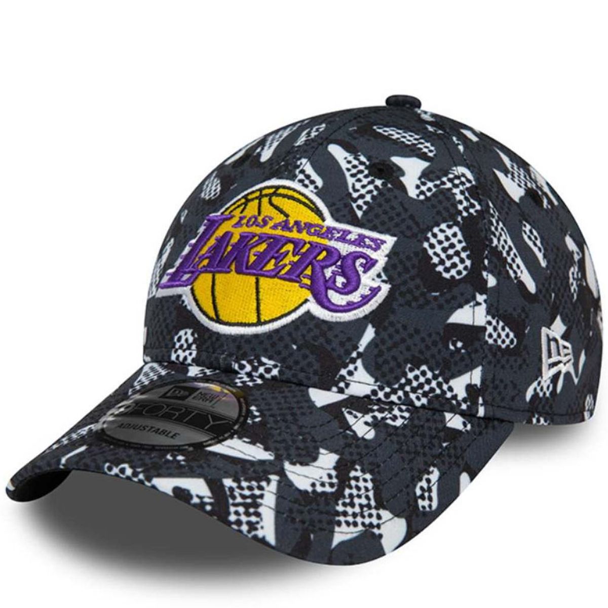 NEW ERA - Jockey New Era 9Forty Los Angeles Lakers Seasonal Black