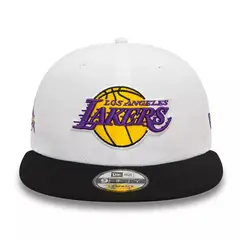 NEW ERA - Jockey 9FIFTY White Crown Patch NBA Los Angeles Lakers Black/White