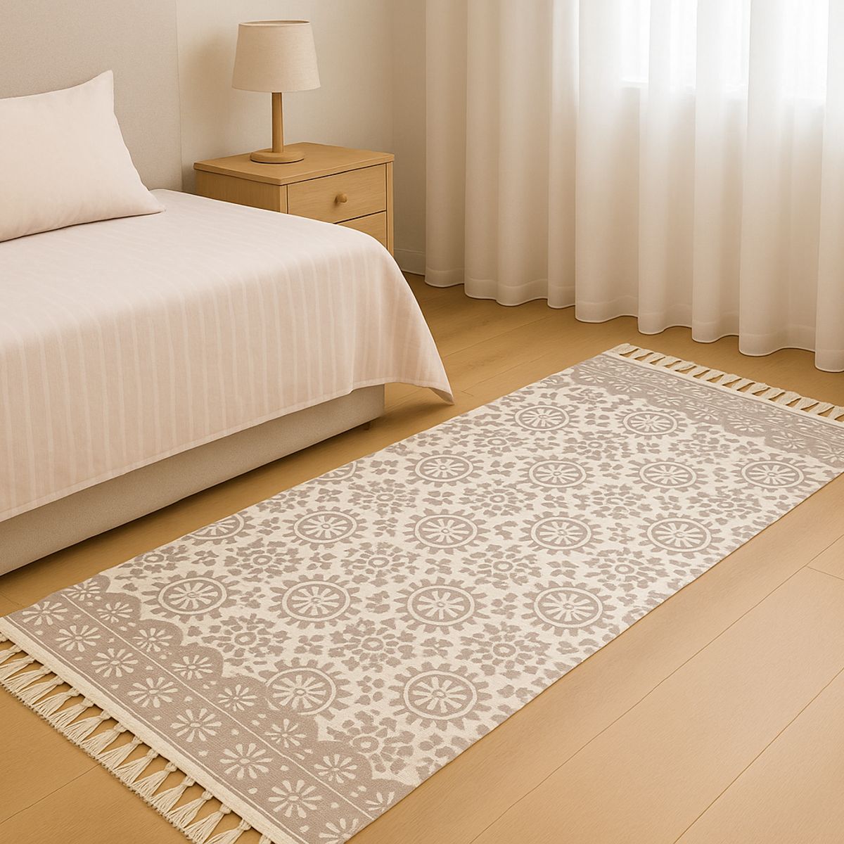 ARMONIA - Tapete Lino 60x130cm Estilo Clásico Elegante 746
