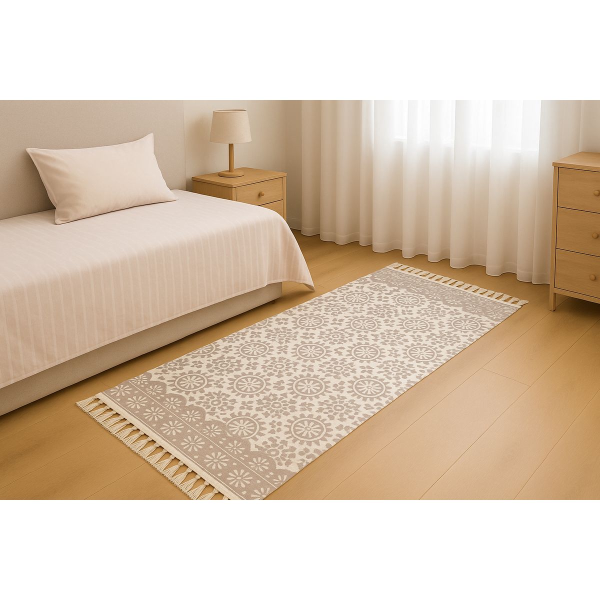 ARMONIA - Tapete Lino 60x130cm Estilo Clásico Elegante 746