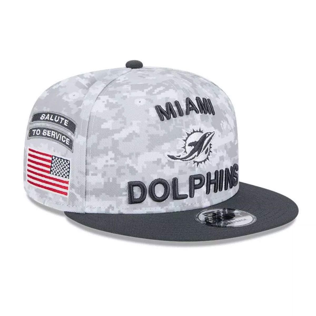 NEW ERA - Jockey New Era 9FIFTY NFL Miami Dolphins 2024 Sideline Storm