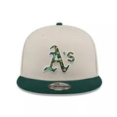 NEW ERA - Jockey Floral Fill MLB Oakland Athletics Stone
