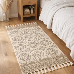 ARMONIA - Bajada de Cama 60x90cm Lino Clásico y Resistente 736